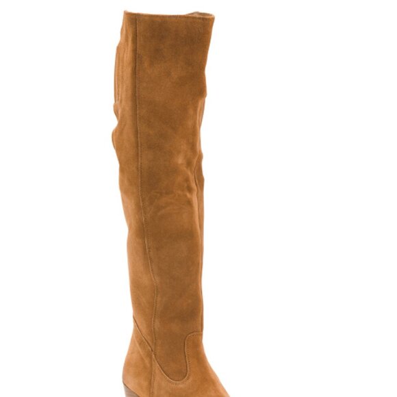 NEW DIBA TRUE Suede Cinna Full High Shaft Boots sable for women 364mn - Picture 5 of 11